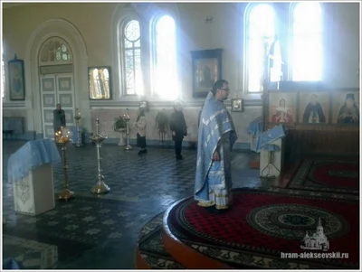 Праздник Благовещения в нашем храме