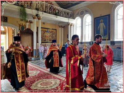 Архипастырский пасхальный визит в Свято — Алексиевский собор