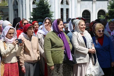 Духовенство епархии поздравило архипастыря с Пасхой Христовой