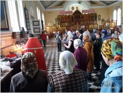 Поминовение усопших на Радоницу в нашем храме