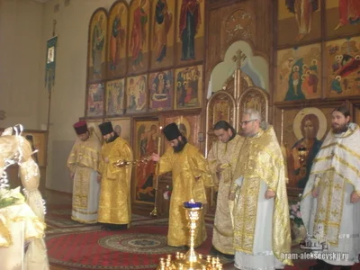 Память преподобного Саввы Освященного архипастырь почтил в Свято-Алексиевском соборе Самарканда