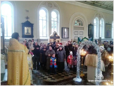 Праздничная литургия в честь Рождества Христова