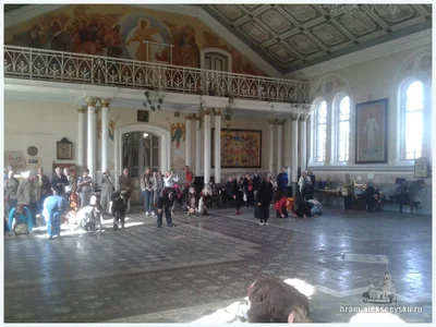 Литургия в праздник Благовещения Пресвятой Богородицы