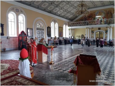 Поминовение усопших на Радоницу в нашем храме