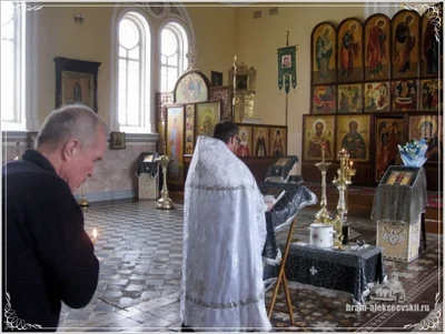 В нашем храме прошло первое Таинство Соборования