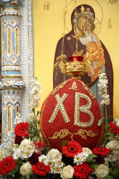 Духовенство епархии поздравило архипастыря с Пасхой Христовой