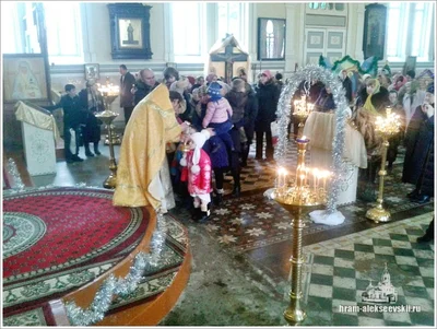 Праздничная литургия в честь Рождества Христова