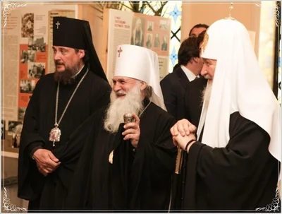 Патриарх Кирилл совершил великий чин освящения главного храма епархии и всего Среднеазиатского митрополичьего округа