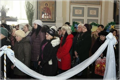 Митрополит Волоколамский Иларион (Алфеев) в Алексиевском Соборе