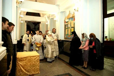 В праздник Крещения Господня митрополит Викентий совершил Литургию в кафедральном соборе города Ташкента