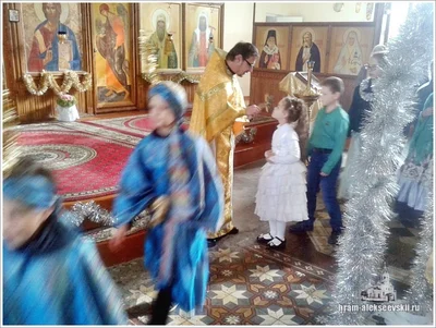 Праздничная литургия в честь Рождества Христова