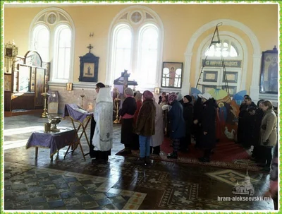 В соборе прошел молебен на Новый год