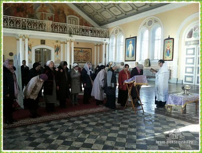 В соборе прошел молебен на Новый год