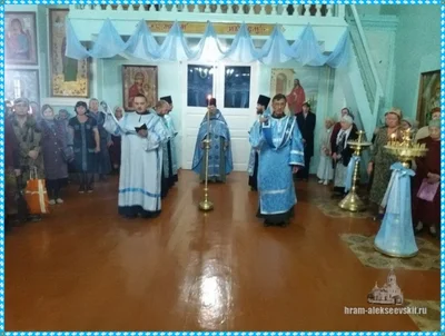 Престольный праздник в храме Покрова Пресвятой Богородицы