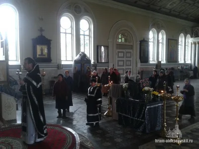Литургия Преждеосвященных Даров в Свято – Алексиевском соборе