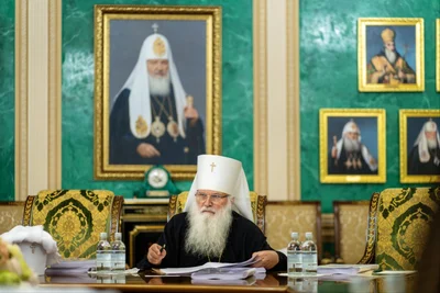 Митрополит Викентий вновь принял участие в заседании Священного Синода в Москве