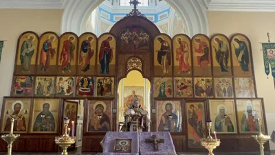 Молебен в день памяти святого благоверного князя Игоря Черниговского — небесного покровителя настоятеля собора