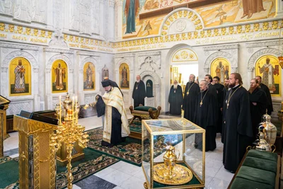 Митрополит Викентий на Синоде РПЦ (июль 2025)