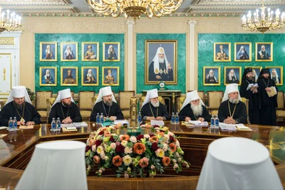 Митрополит Викентий на Синоде РПЦ (июль 2025)