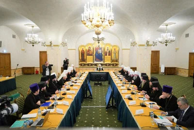 Митрополит Викентий принял участие в итоговом в 2025 году заседании Синода и Высшего Церковного Совета
