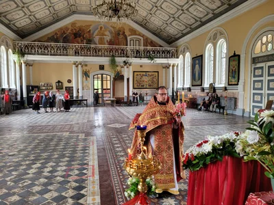 Светлый четверг: благодарственный молебен в память о Победе в Свято-Алексиевском соборе