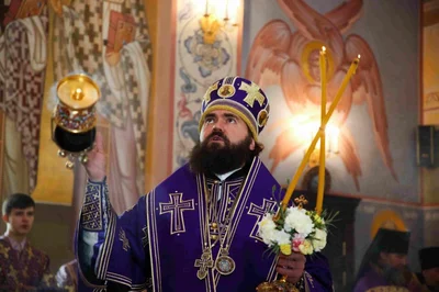 Архипастыри округа совершили Литургию Преждеосвященных Даров на духовной родине святителя Луки
