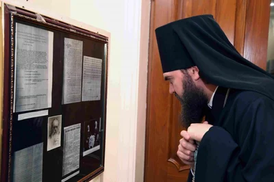 Архипастыри округа совершили Литургию Преждеосвященных Даров на духовной родине святителя Луки