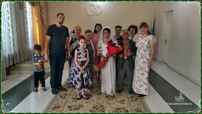 Венчание тружеников собора Бориса и Галины