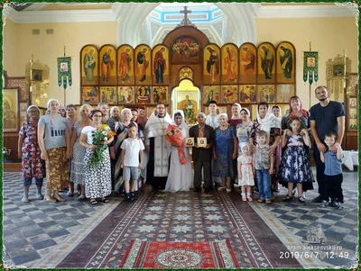 Венчание тружеников собора Бориса и Галины