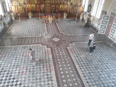 Подготовка Свято-Алексиевского собора к открытию после карантина