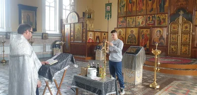 В соборе совершено таинство Елеосвящения (Соборования)