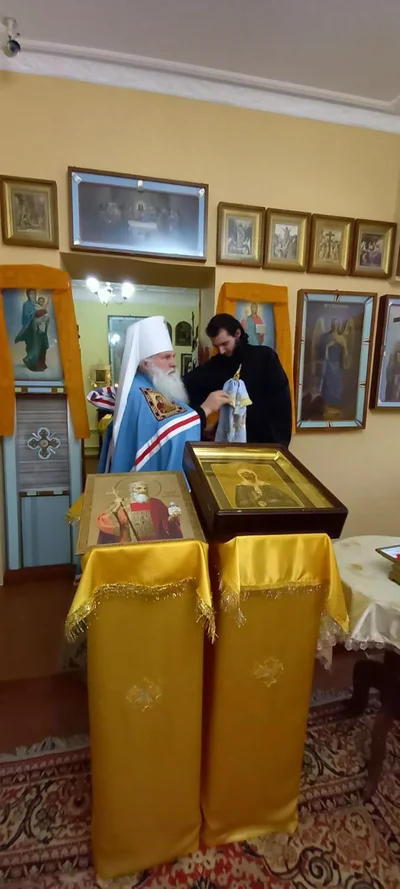 Архипастырский визит завершился богослужением в храме равноапостольного князя Владимира Каттакургана