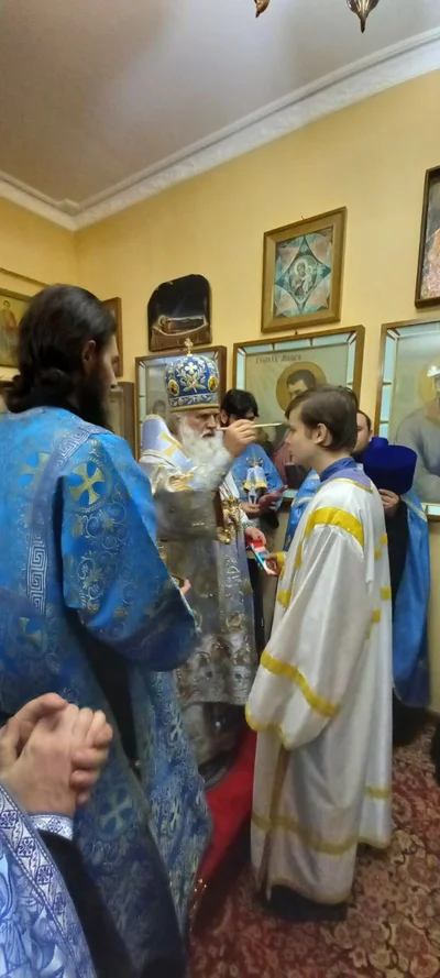 Архипастырский визит завершился богослужением в храме равноапостольного князя Владимира Каттакургана