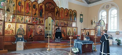 Крестный ход с Плащаницей накануне Великой субботы
