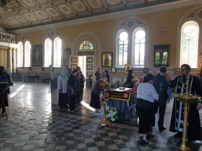 Крестный ход с Плащаницей накануне Великой субботы