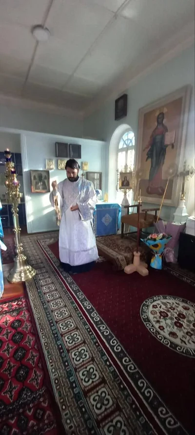 Престольный праздник Покровского храма и принесение ковчега с мощами одиннадцати святых в собор