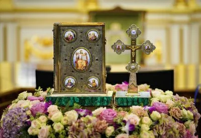 Престольный праздник Покровского храма и принесение ковчега с мощами одиннадцати святых в собор