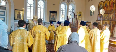 Митрополит Викентий возглавил Литургию в Свято-Алексиевском соборе в день памяти блаженной Ксении Петербургской