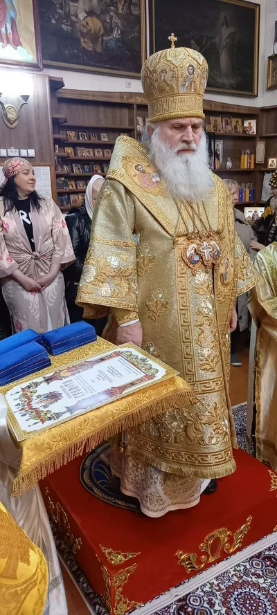 Вечернее богослужение накануне памяти святителя Иоанна Златоуста в Георгиевском храме