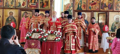 Престольный праздник Георгиевского храма: митрополит Викентий посетил Самаркандское благочиние