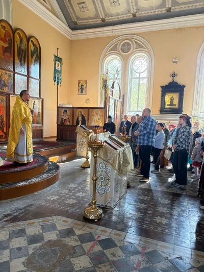 Божественная литургия в день памяти святых покровителей собора