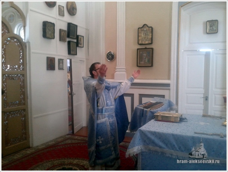 Праздник Благовещения в нашем храме