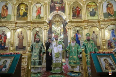 Паломничество митрополита Викентия по святым местам на своей Родине