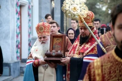 В Ташкент доставлен ковчег с частицей мощей святого великомученика Димитрия Солунского