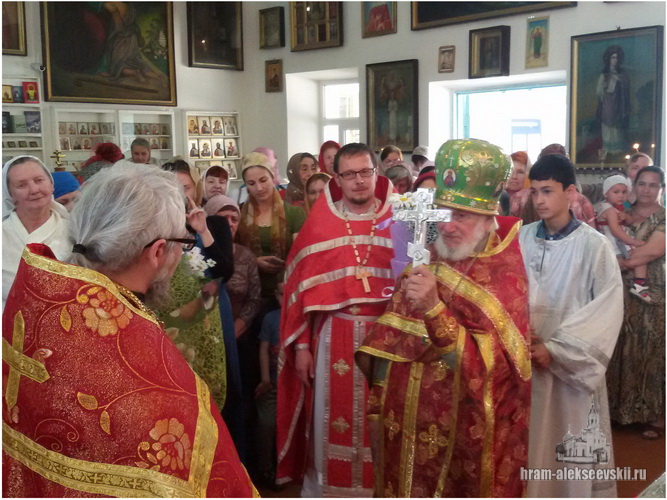 Престольный праздник в храме вмч. Георгия Победоносца
