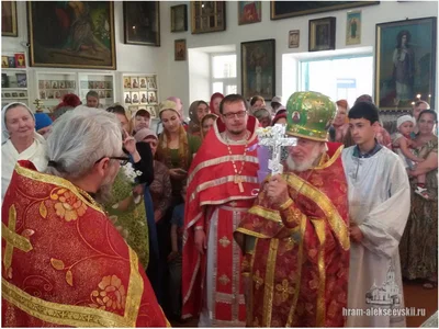Престольный праздник в храме вмч. Георгия Победоносца