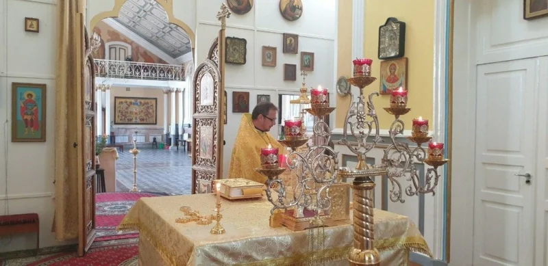 Празднование памяти Святого Великомученика и целителя Пантелеймона