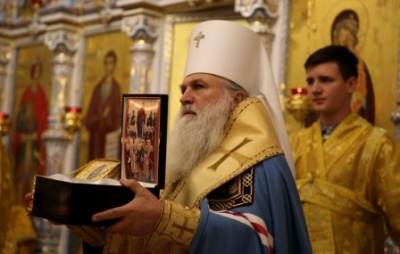 В кафедральный собор Ташкента из Сербии доставлены святые мощи святителя Николая Сербского и преподобного Иустина