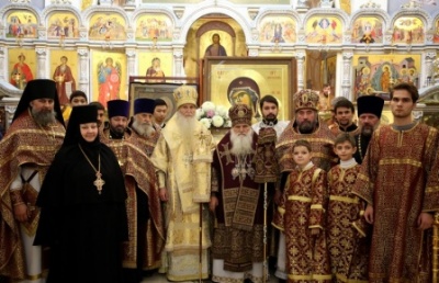 В соборе отметили день тезоименитства митрополита Викентия