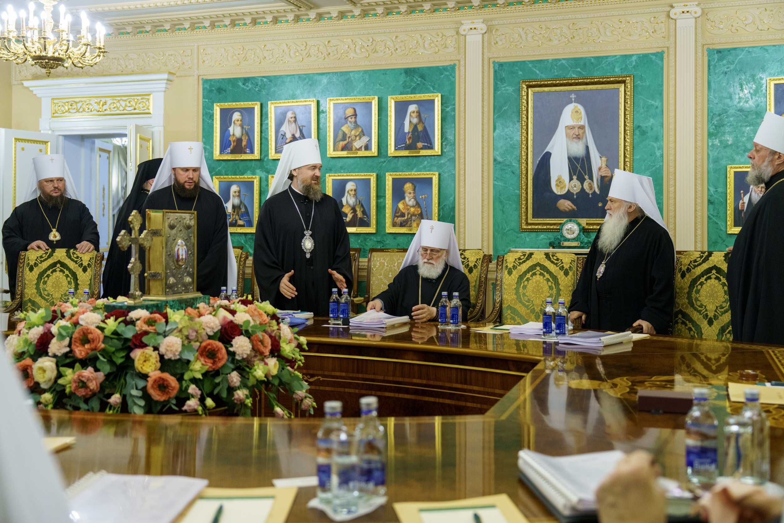 Митрополит Викентий на Синоде РПЦ (июль 2025)